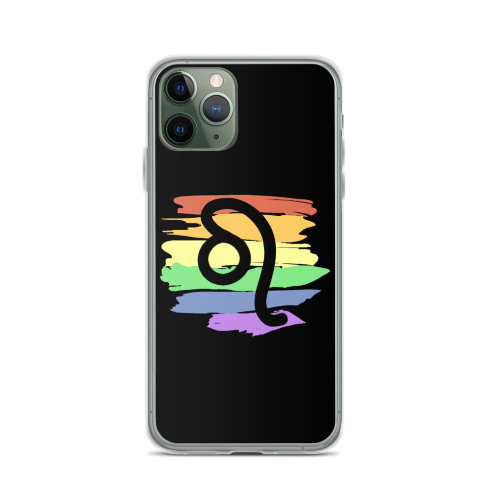 Leo Zodiac iPhone Case Polycute LGBTQ and Polyamory Gifts