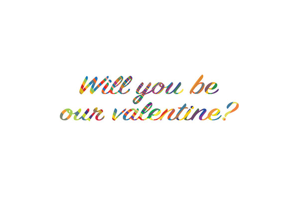 Colorful Heart Valentine (inside text) | Polycute LGBTQ+ & Polyamory Gifts