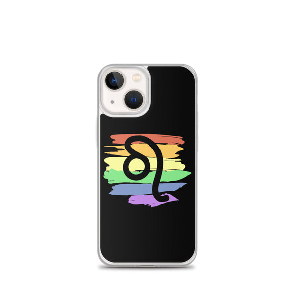 Leo Zodiac iPhone Case - iPhone 13 mini | Polycute LGBTQ+ & Polyamory Gifts